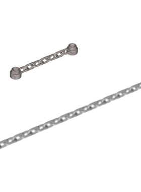 LEGO 乐高  链子 链条 92338/6064049银灰色 60169/4512049浅灰色