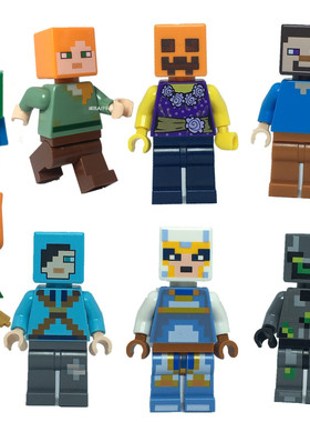 LEGO 乐高 我的世界 人仔 小僵尸 村民 21138 21139 21145 21144