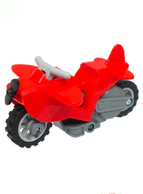 LEGO乐高城市系列 60342 人仔配件 1567c01 1567c02  赛车摩托