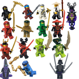 LEGO乐高幻影忍者 第十季龙服 70670人仔 寇 凯 杰 劳埃德 加满都