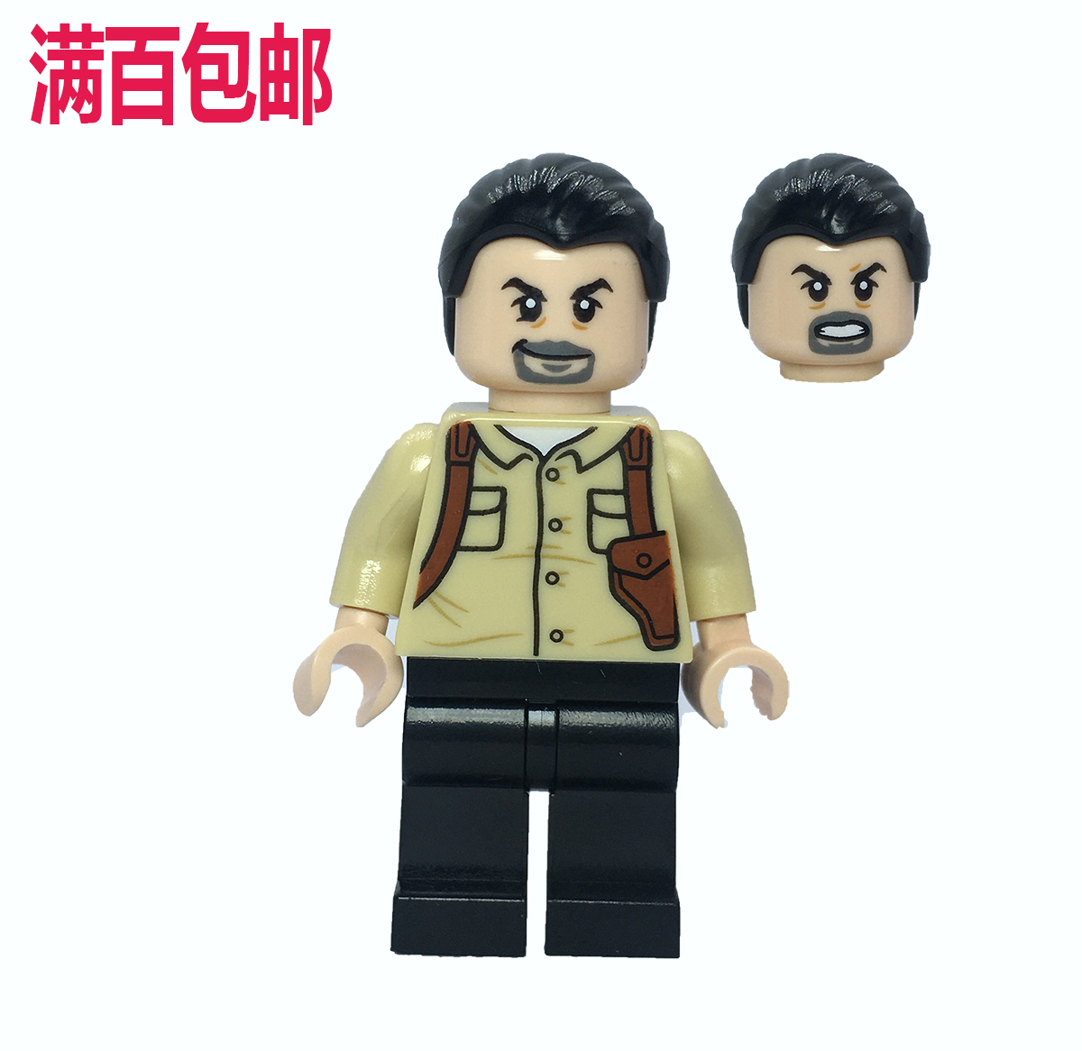 LEGO 乐高 侏罗纪世界 75938 独占 jw055 维克霍斯 年轻版