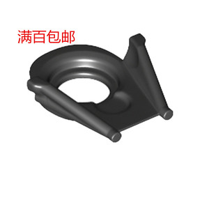 LEGO乐高 黑武士 达斯维达 人仔 头盔部件 底座 下颚 19917 黑色