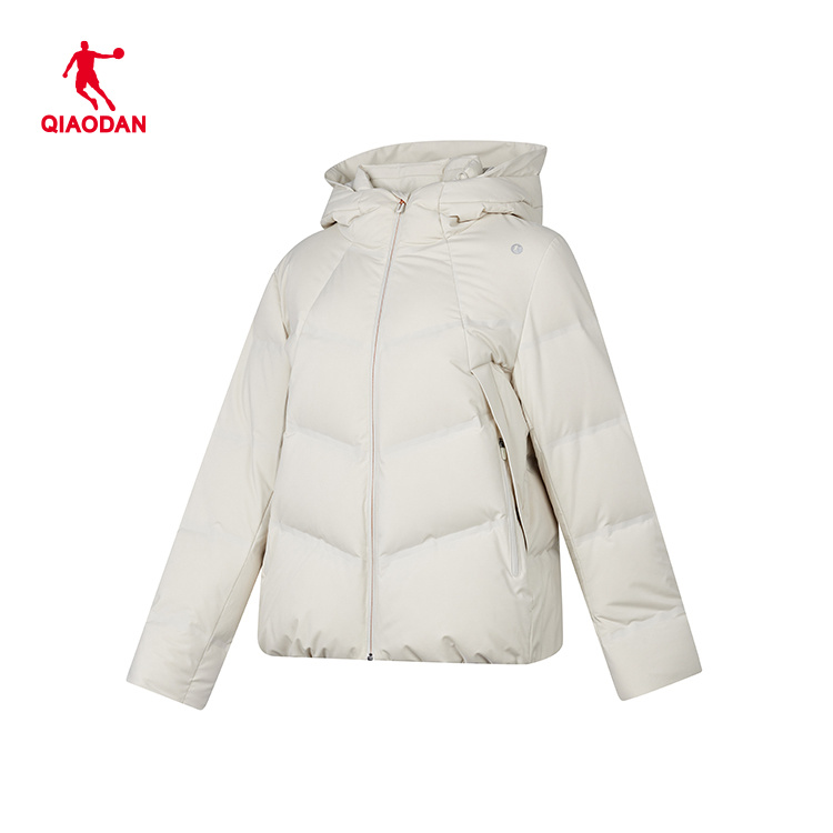 乔丹女士连帽加厚羽绒服