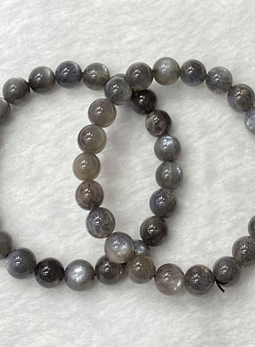 天然黑金骨干手串时尚小清新