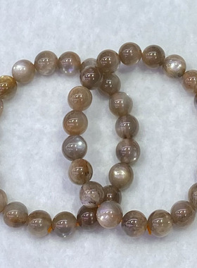 天然金骨干水晶手串时尚小清新