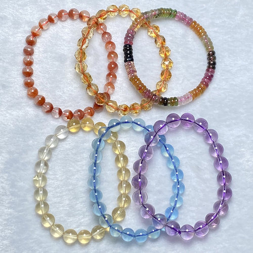 天然水晶手串饰品时尚百搭小清新