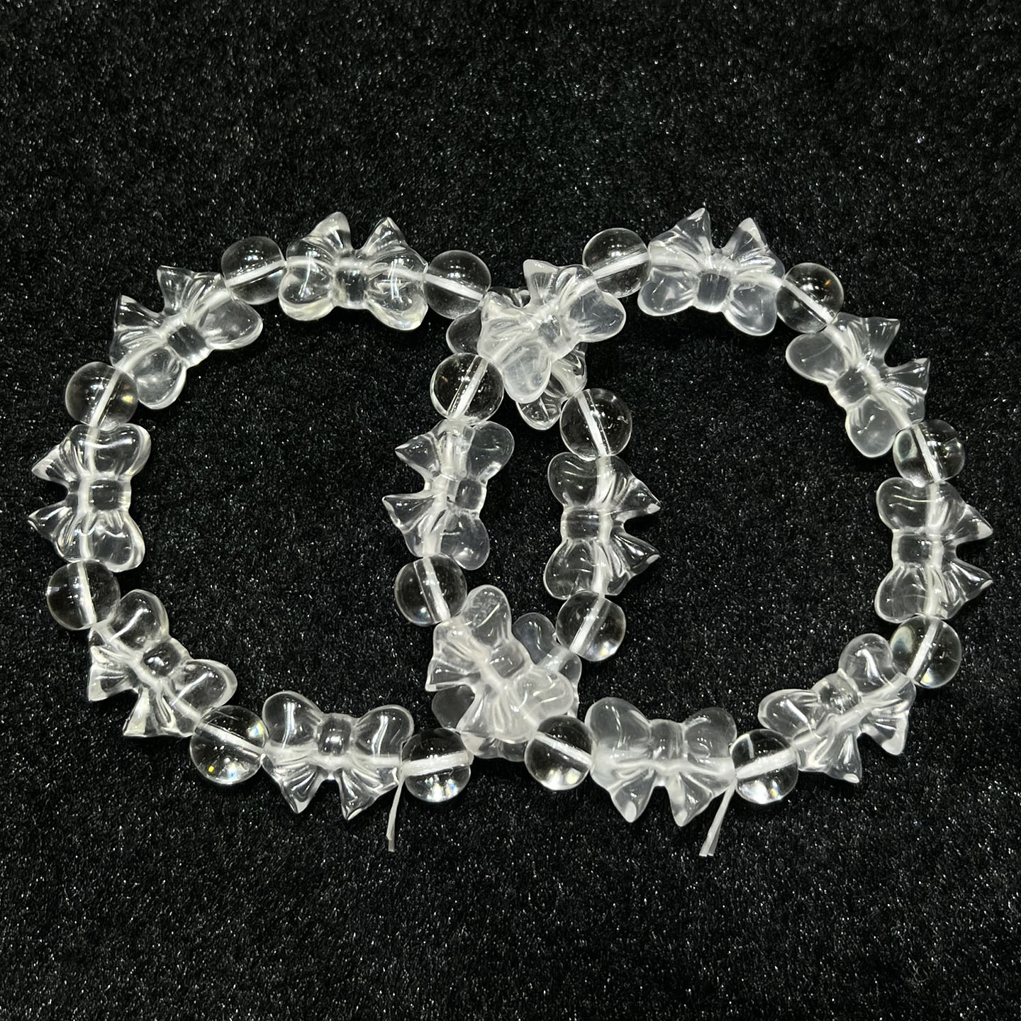 天然白水晶手串时尚小清新百搭