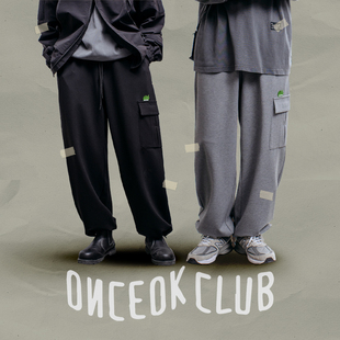 罗马布工装 卫裤 男士 运动束脚休闲裤 任选3件 2024秋季 子潮 249元