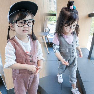 Pantalon fille en toile - Ref 2061240 Image 7