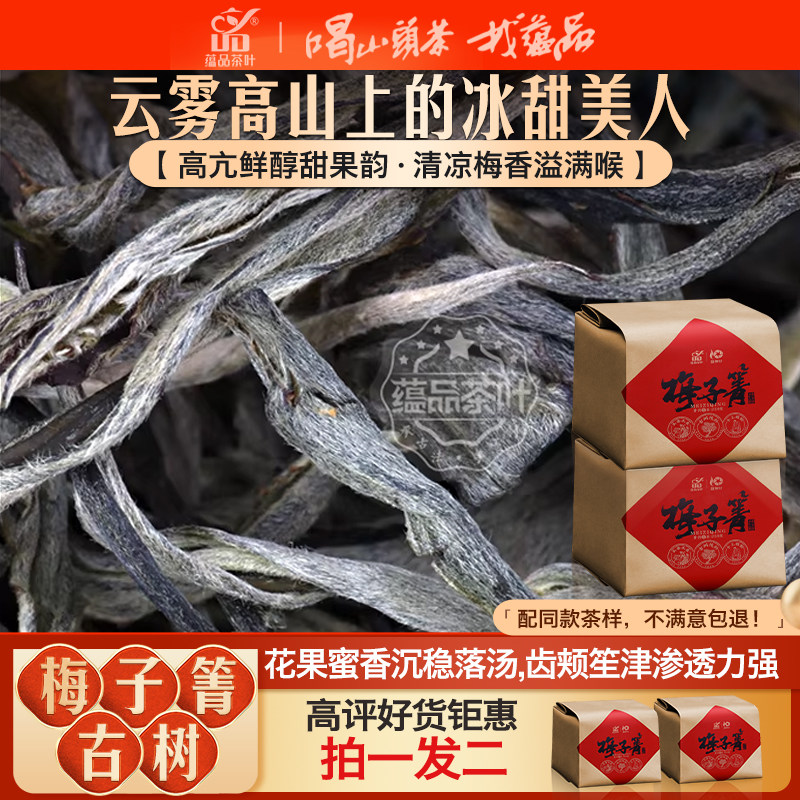 【买1送1共500g】2025年春茶《梅子箐》古树纯料普洱茶生茶散茶叶
