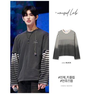 男装东大门长袖T恤UNUSED