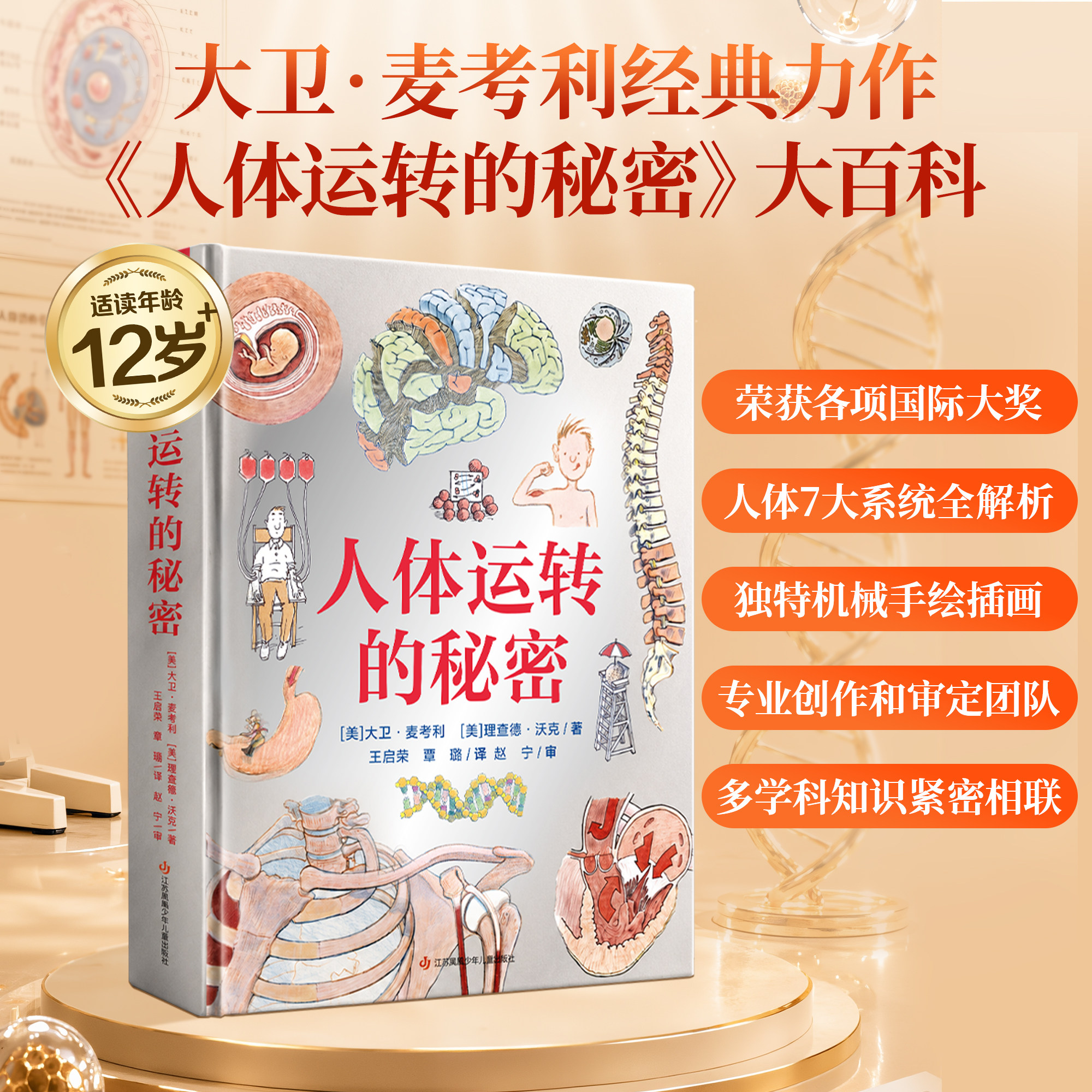 青葫芦 人体运转的秘密 儿童健康教育家庭医生少儿科学启蒙十万个为什么小学生版一二三四五六年级课外阅读书籍7-15岁中国百科全书