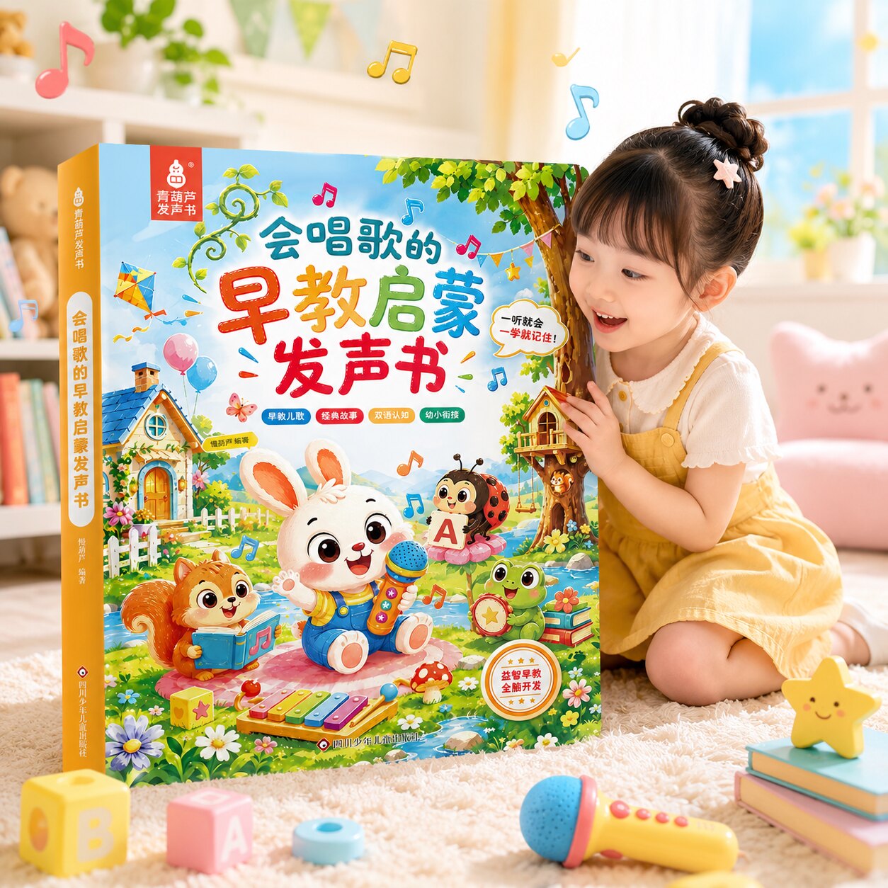 早教启蒙发声书婴儿幼儿有声书图片