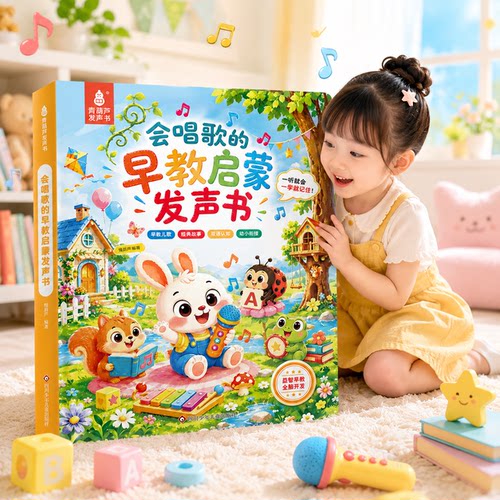 早教启蒙发声书婴儿幼儿有声书