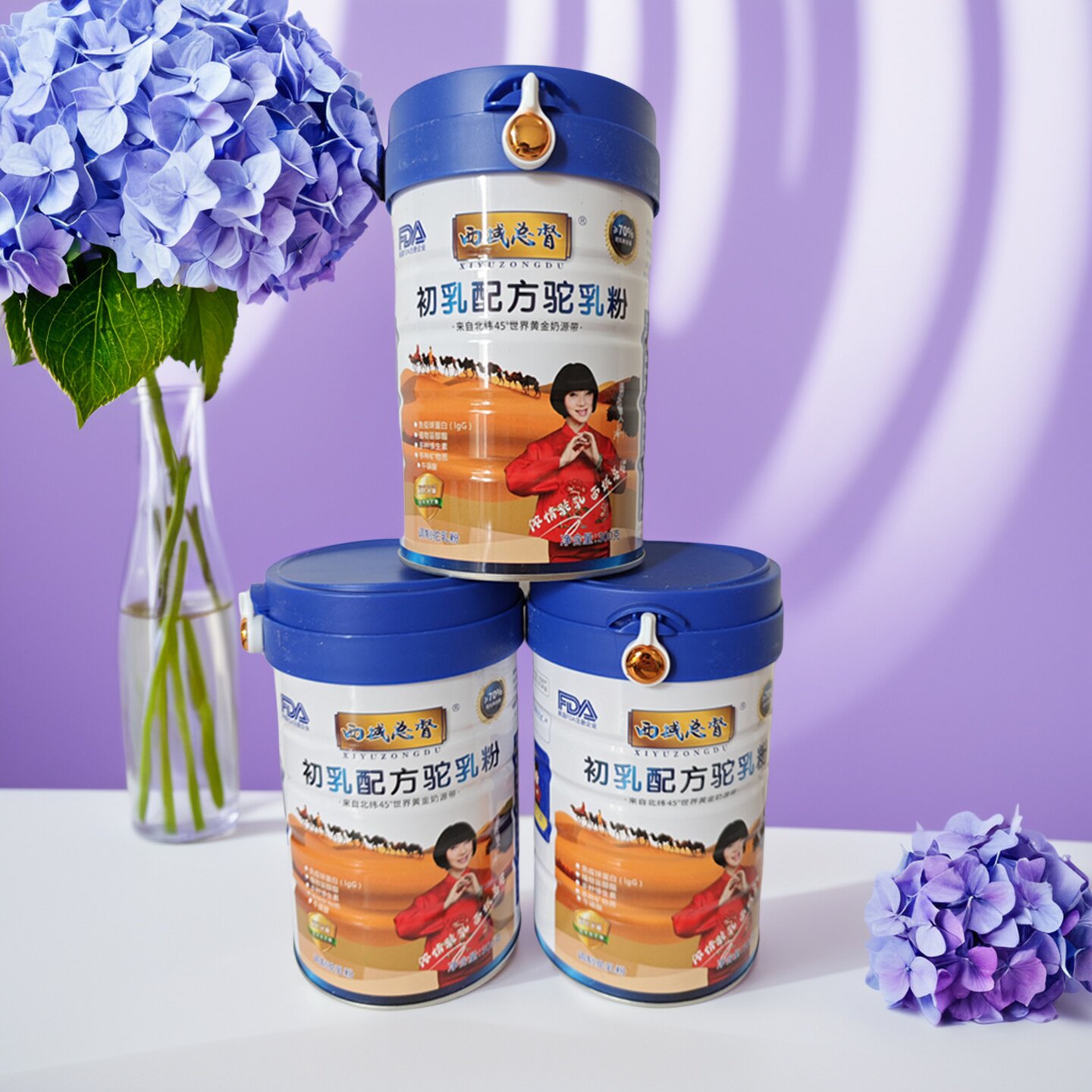 西域总督 300克 新国标初乳配方驼乳粉调制驼乳粉驼奶粉