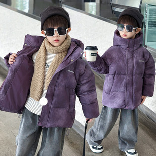 男童正品羽绒服冬季2025新款痞帅炸街儿童加厚外套宝宝秋冬装棉服