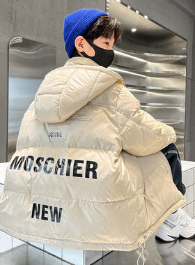 韩国男童免洗羽绒服2026新款外套