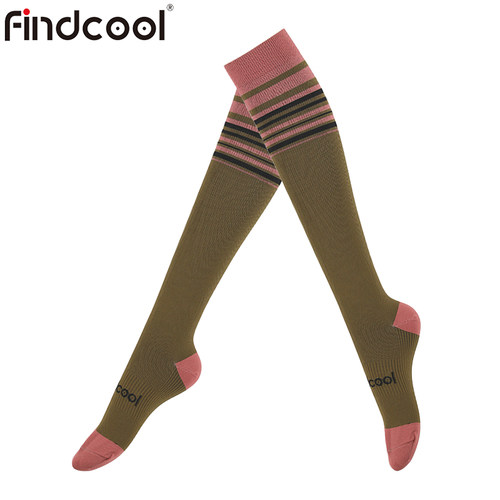 健身压缩袜运动袜Findcool中长筒