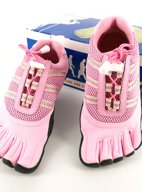 Findcool情侣款五指鞋女瑜伽鞋五趾鞋系带赤足网鞋跑步鞋透气男女