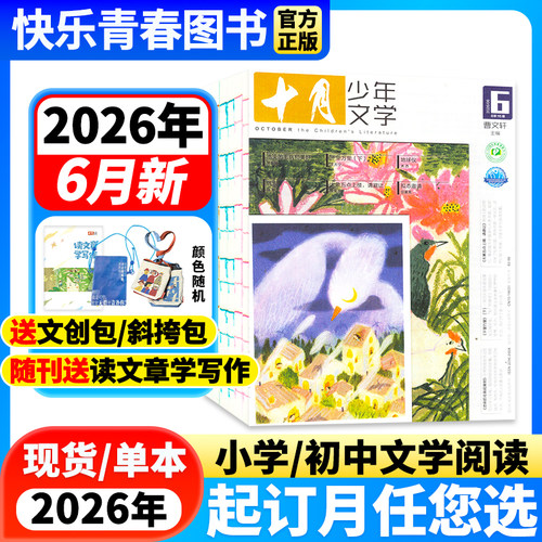 文学杂志单本少儿阅读