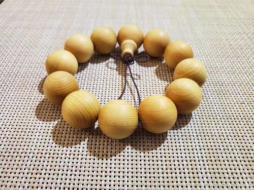天然15mm崖柏手串老料佛珠手链