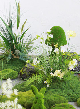 西西里仿真植物景观民宿商铺网红
