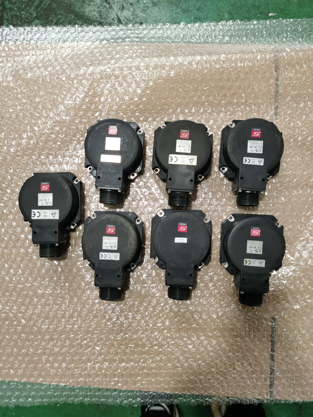 二手三菱伺服编码器 OSA18-130 配 HF-SE102JW1-S100 拆机 议价