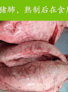 【2副猪肺】生猪肺900克-1100克每个,肉联厂直供,冰鲜发货