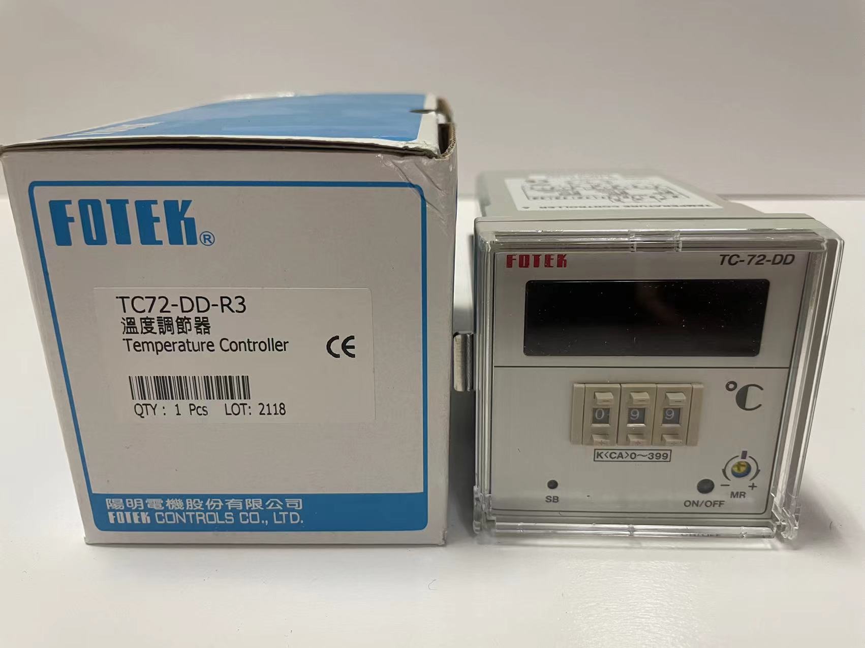 温度控制器TC72-DD-R3台湾阳明