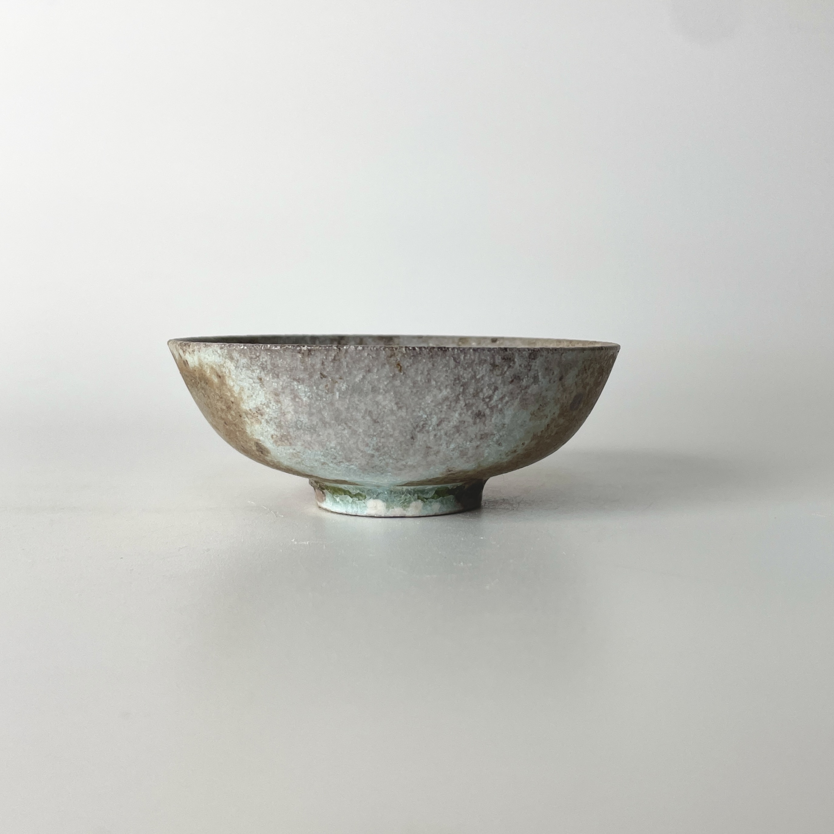 70ml柴烧主人杯子中白泥裸烧普洱杯手工品茗杯可养落灰客杯材烧