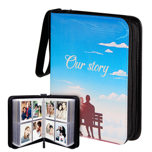 拍立得相册三寸相纸收纳册mini相片收集册追星卡片照片贺卡收藏册