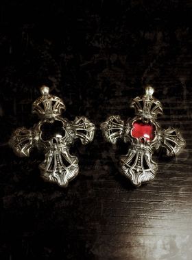 哥特风格勋章纯银项链全新现货