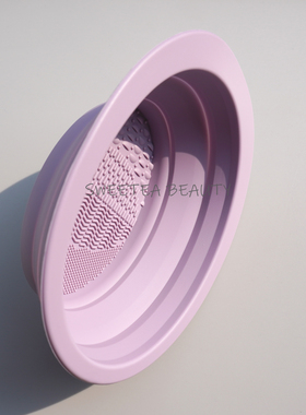 化妆刷清洁工具可折叠硅胶洗刷碗粉扑化妆刷深层清洁不伤刷毛