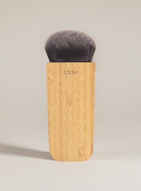 Tarte扁圆头散粉刷矿物质粉饼刷下颌线修饰刷柔软刷毛亲肤不扎脸