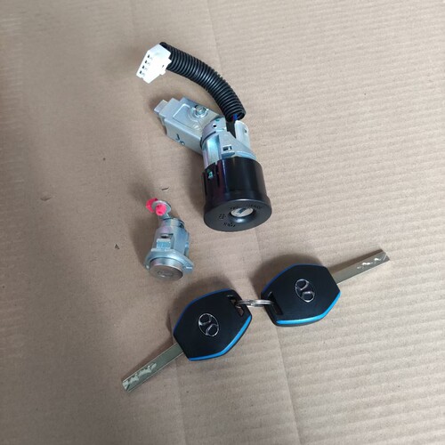 适配北汽新能源EC180 EC200电动钥匙遥控器总成外壳钥匙全车锁芯