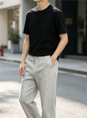 夏季新休闲男裤百搭欧式修