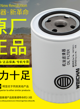 12272453潍柴WP4道依茨WP6船机原厂正品1000736513机油滤芯滤清器