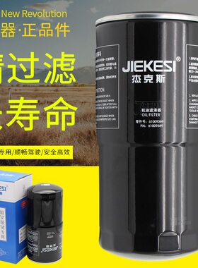 160605020032A适配三一D09挖掘机C8搅拌车61009389机油滤芯滤清器