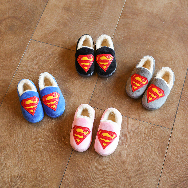 Pantoufles enfants en autre pour hiver - semelle caoutchouc - Ref 1013771 Image 1