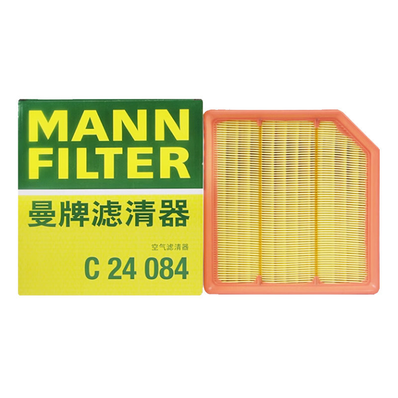 曼牌空滤C24084适配长安UNIV逸达UNIT逸动plus CS75空气滤芯格