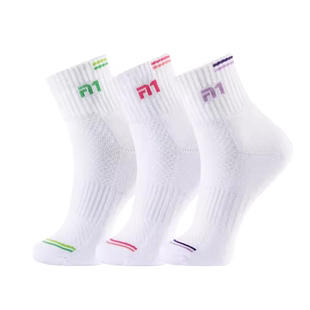 TAAN泰昂羽毛球袜运动袜男女款防滑透气毛巾底棉袜防臭 女袜 T127