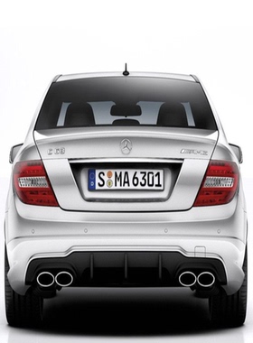 适用于奔驰W204C级W212E级CLS排气管改装E63C63S65amg四出尾喉嘴