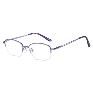 2057树脂片老花镜粉色女士金婚非球面50 品牌度 400框时尚