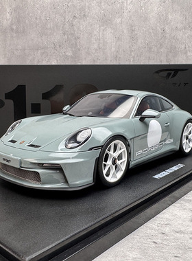 GT Spirit 1:18 保时捷 PORSCHE 911 992 S/T带展示盒 汽车模型