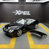 合金汽车模型敞篷 诺威尔 SL500 norev benz 绿色 奔驰 1999