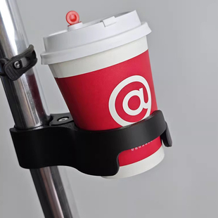 brompton小布折叠自行车配件水壶架奶茶咖啡快拆杯架水杯饮料夹子