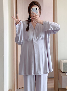 莫代尔春秋哺乳月子服大码