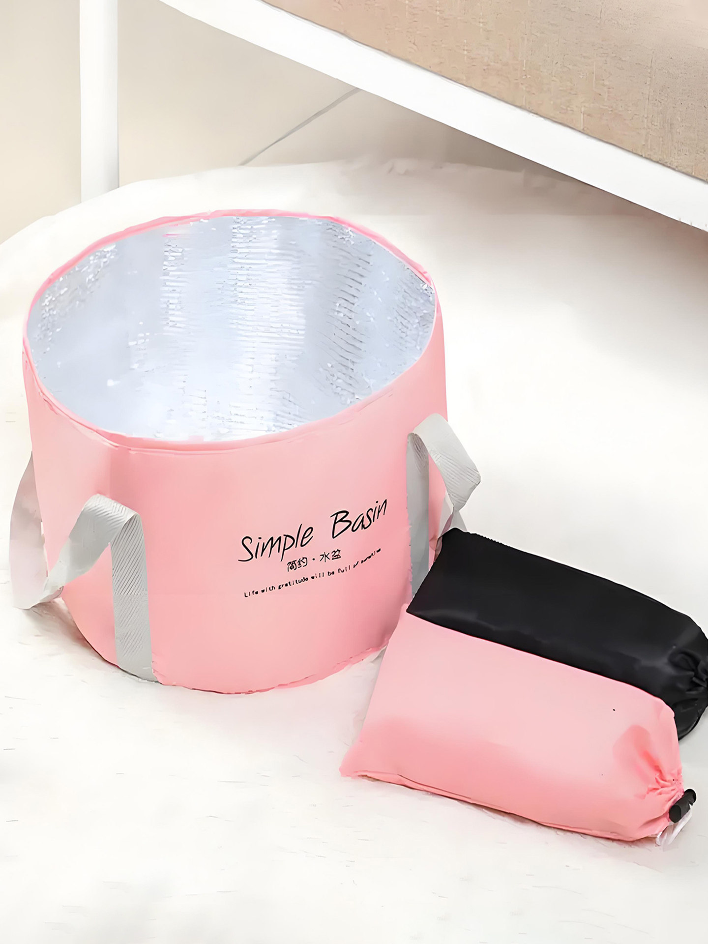 便携式可折叠盆居家水盆出游旅行便捷旅游洗衣盆洗脸盆洗脚水桶,家庭/个人清洁工具,泡脚袋,淘宝优惠券,粉丝福利购,淘宝优惠卷
