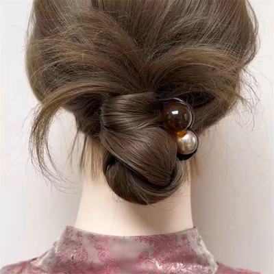 法式高级感u型发簪2025新款