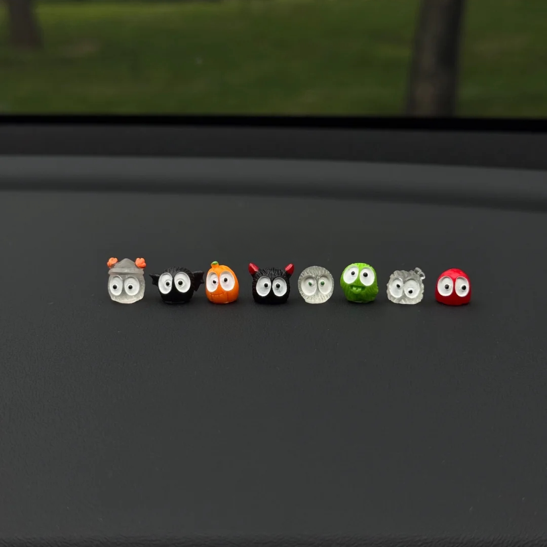 不给糖就捣蛋系列小煤球车载摆件